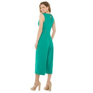 Elegant Teal Jumpsuit - PETITE XS